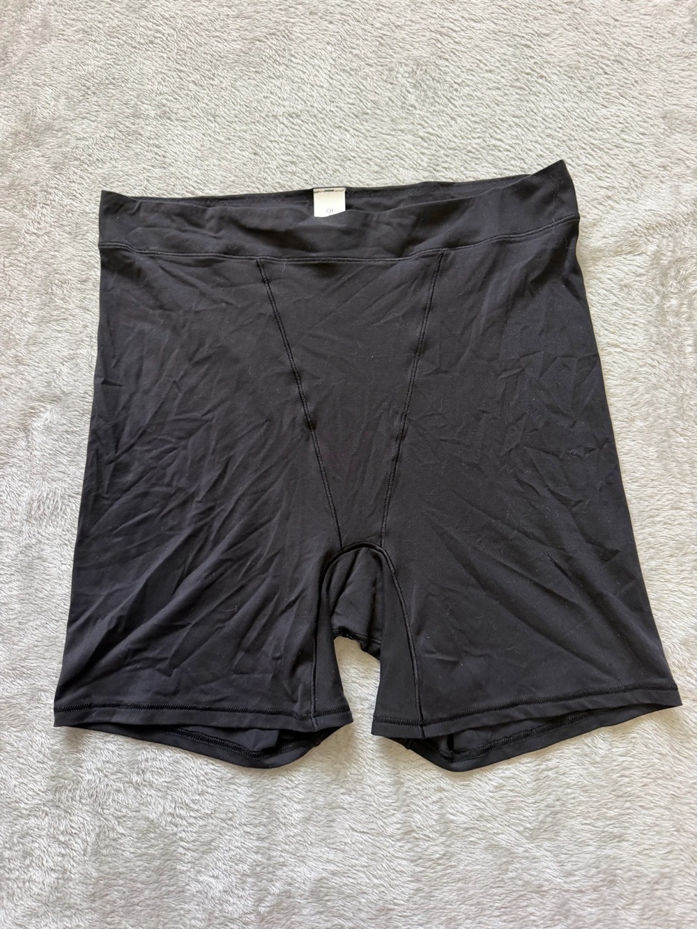 lululemon UnderEase Super High Rise Shortie Underwear in Black